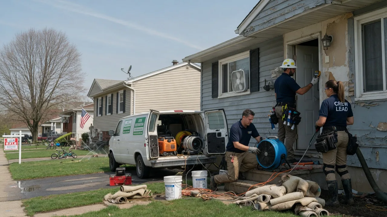 Flood Cleanup in Chest Springs, PA near me